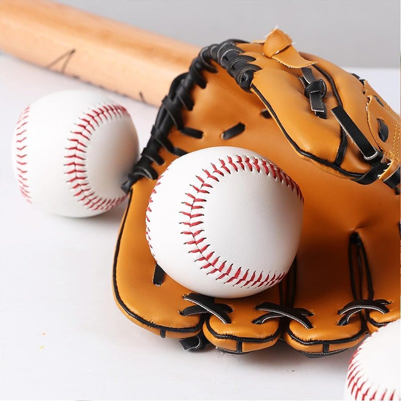 OMYOPY 2 Pack Blank Hard Baseballs Solid Cork Core, 9 Inch Baseball Balls Unmarked Autographs Baseball for League Play, Pitching, Hitting, Batting, Fielding, Autograph, Gifts - Image 5