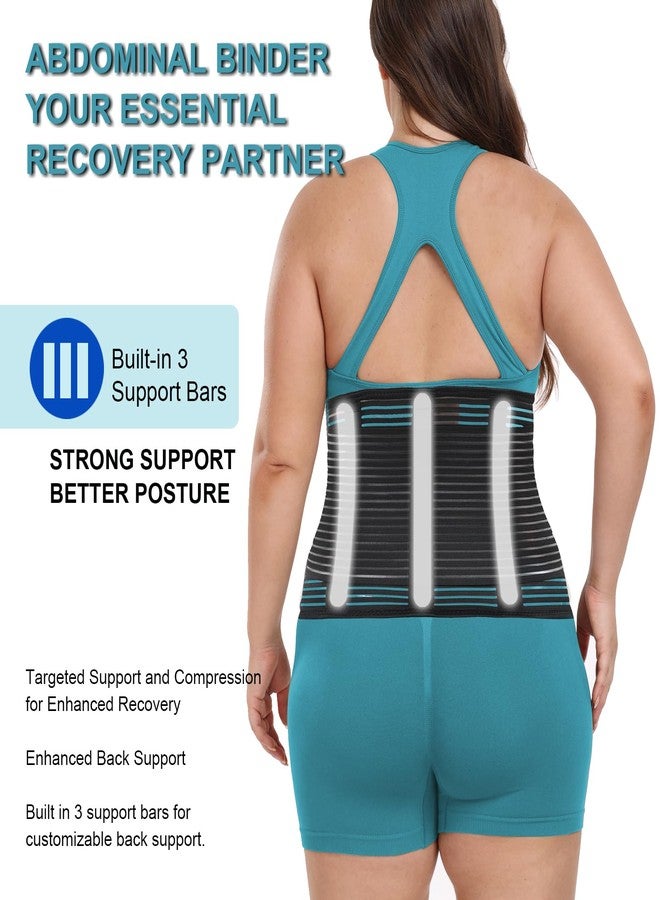 MAMODY Abdominal Binder Post Surgery Plus Size | Postpartum Belly Band Wrap | Post C Section Belly Binder | Stomach Compression Hernia Belt For Men or Women Hernia Surgery, Natural Birth, Abdominal Injuries,Hysterectomy (2XL/3XL) - Image 5