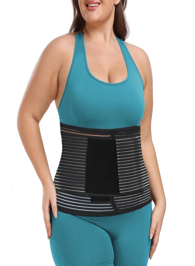 MAMODY Abdominal Binder Post Surgery Plus Size | Postpartum Belly Band Wrap | Post C Section Belly Binder | Stomach Compression Hernia Belt For Men or Women Hernia Surgery, Natural Birth, Abdominal Injuries,Hysterectomy (2XL/3XL) - Image 1