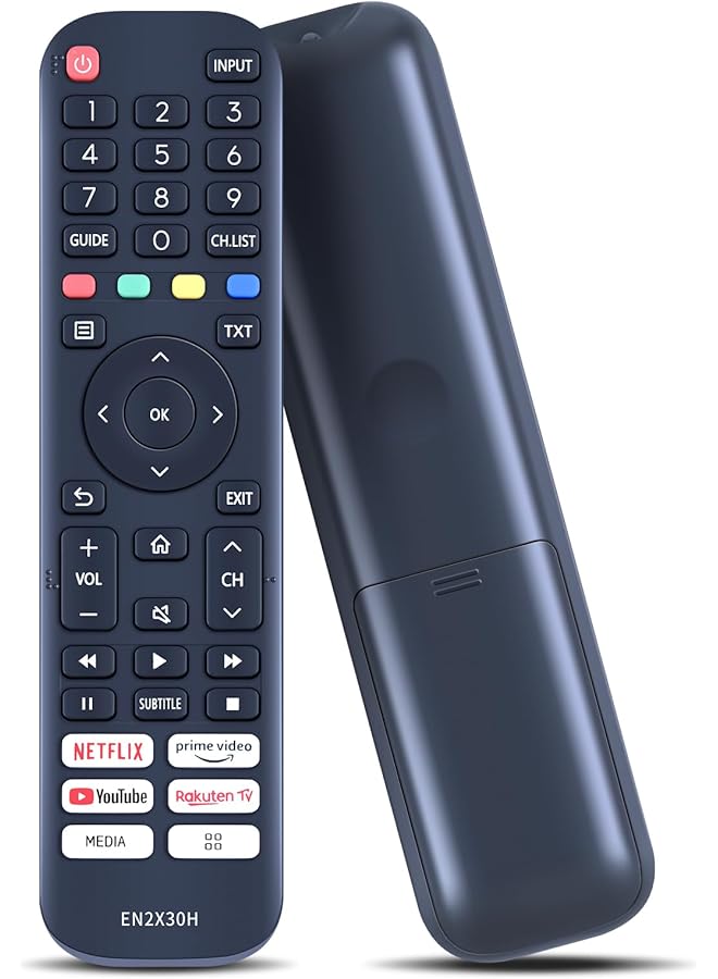 إيروريكس جهاز التحكم عن بعد En2X30H لتلفزيون Hisense Vidaa 32A5620F 40A5620F 32A5600F 40A5600F A20251K A5620F A5600F T279824 - Image 1