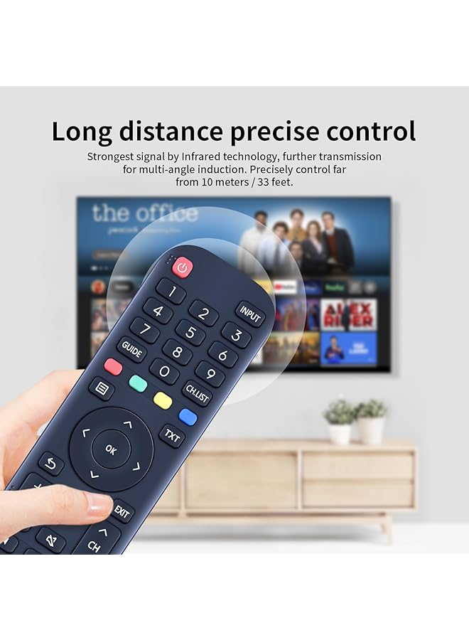 إيروريكس جهاز التحكم عن بعد En2X30H لتلفزيون Hisense Vidaa 32A5620F 40A5620F 32A5600F 40A5600F A20251K A5620F A5600F T279824 - Image 5