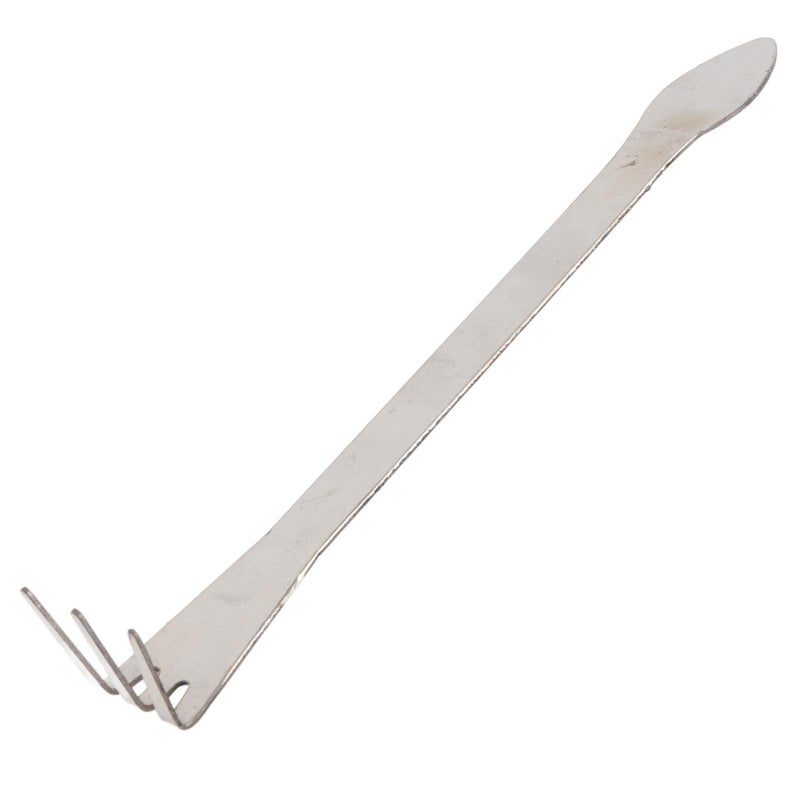 GLOGLOW Bonsai Rake Bonsai Tree Tool Lightweight 3-Prong Stainless Steel Root Rake Loosen Soil Toool with Ergonomic Handle for Gardening Plants - Image 5
