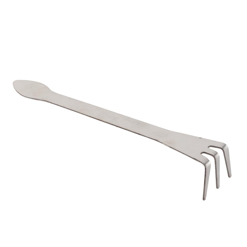 GLOGLOW Bonsai Rake Bonsai Tree Tool Lightweight 3-Prong Stainless Steel Root Rake Loosen Soil Toool with Ergonomic Handle for Gardening Plants - Image 4