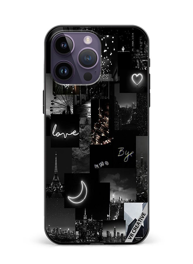 VR CREATIVE Protective Case Cover For Apple iPhone 15 Pro Retro Design Multicolour - Image 1