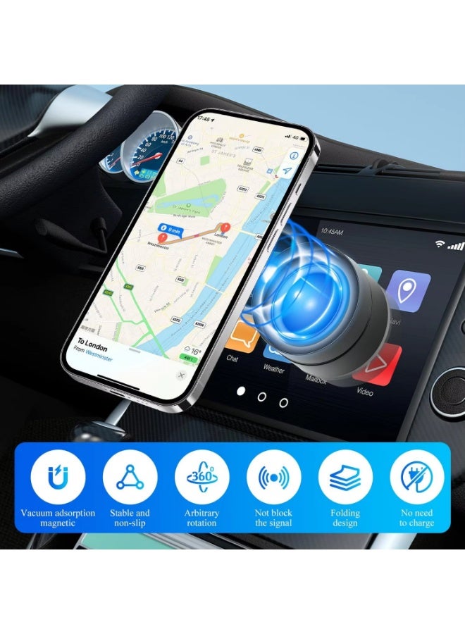 Adjustable Vacuum Suction Cup Magnetic Phone Holder Lazy Multi-functional Foldable Storage Holder Vacuum Suction Phone Holder - Image 5