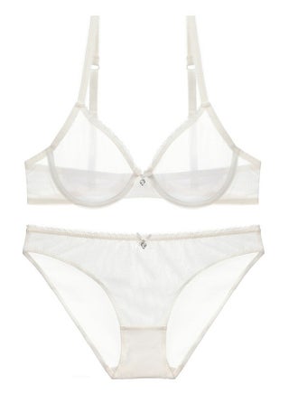 Solid Color Breathable Ultra Thin Cup Mesh Gauze Bra Panty Set White - pzsku/ZF5B4BB9811C830452653Z/45/_/1728474632/681a7386-d53d-4f98-90ea-78fa5e429a68