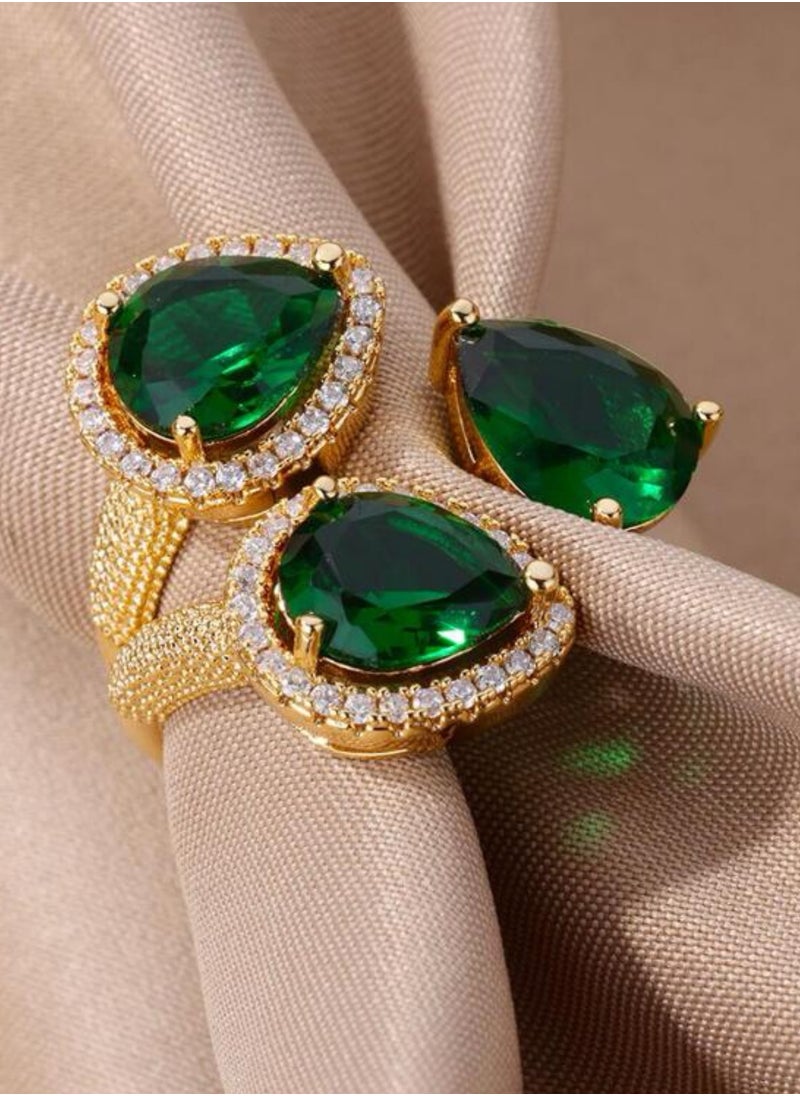 Equal - Elegant Gold Plated Ring For Women One Size - Image 1