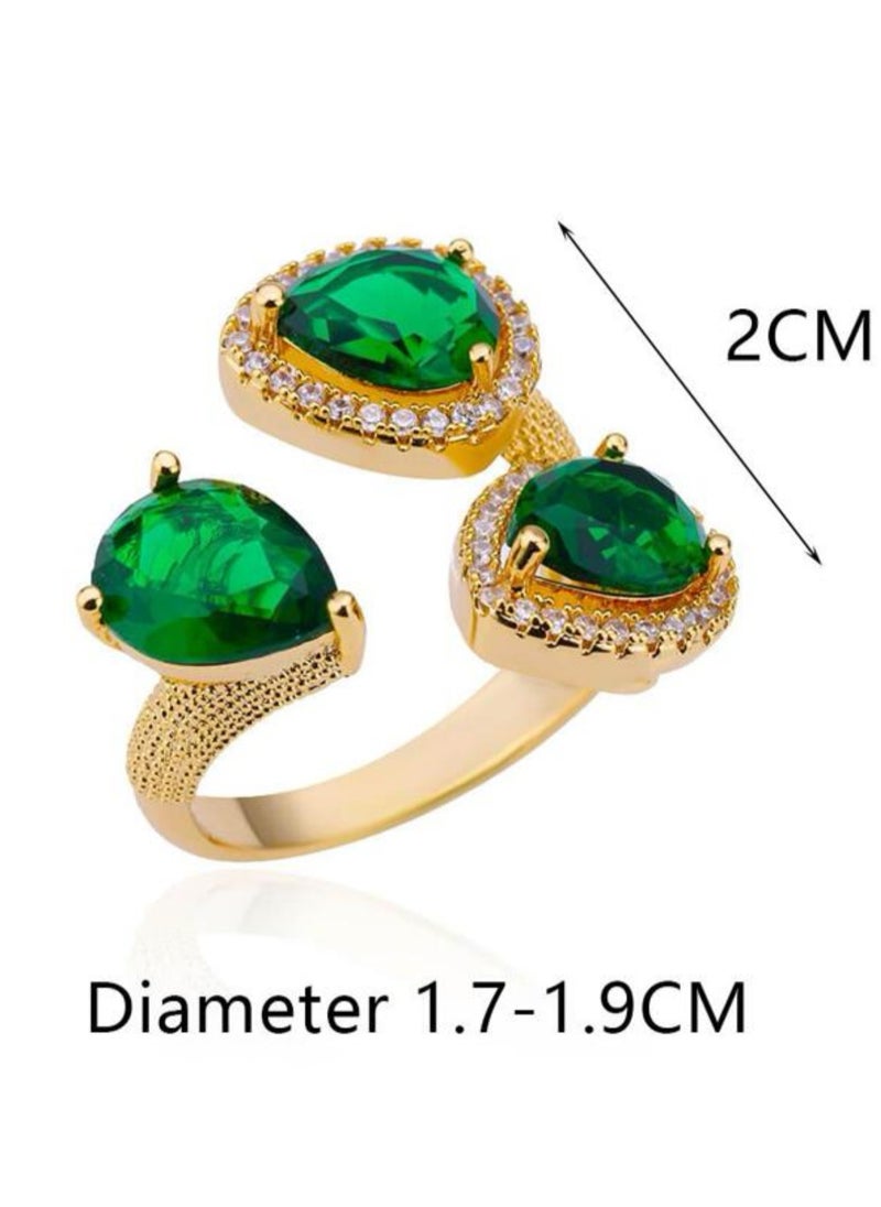Equal - Elegant Gold Plated Ring For Women One Size - Image 1