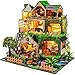 Spilay Miniature Dollhouse Miniature House KitDIY Kit Mini Modern Villa Model with Music Box Best Christmas Birthday GiftFairy Tale Forest - Image 2