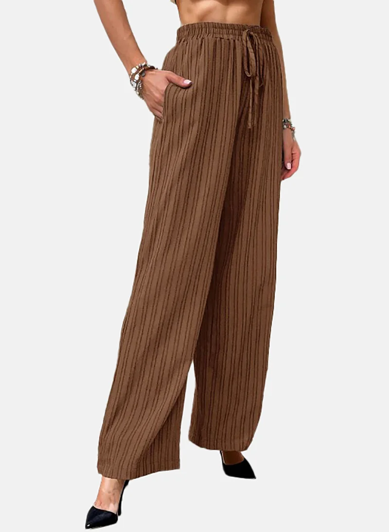 YUNIQEE Women Striped Trousers