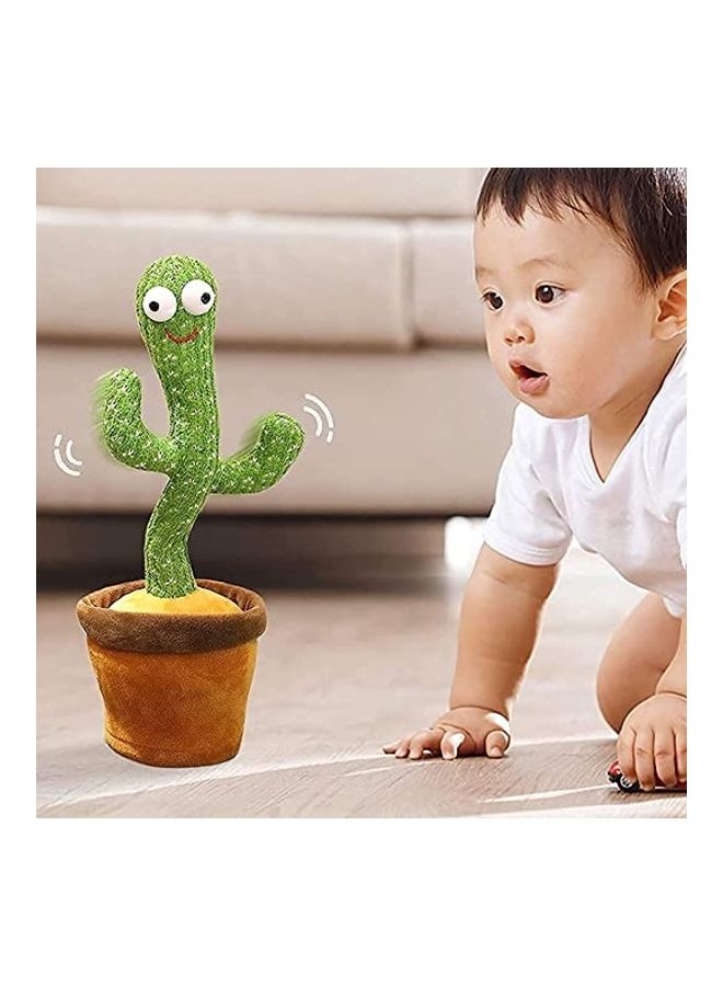 ACHAS Electric Dancing Stuffed Cactus Plant With Music - Image 4