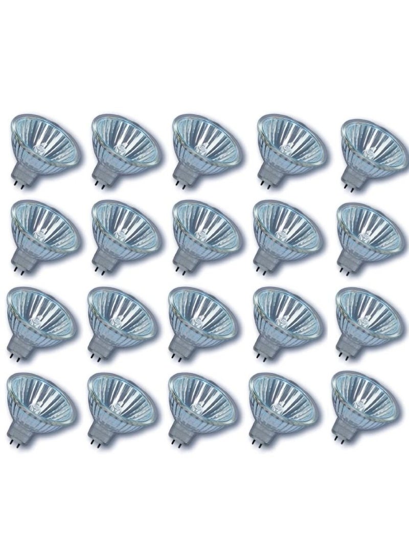 OSRAM Osram Decostar 51S Halogen Lamp 12V 20W 36 Degree GU5.3 44860 WFL Light Bulb Pack of 20 - Image 1