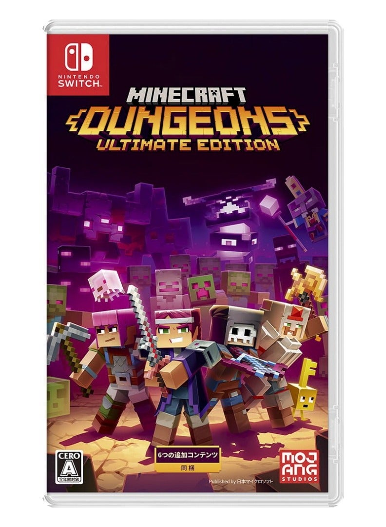 SWITCH 0 Minecraft Dungeons: Ultimate Edition Nintendo Switch Version - Action RPG - Image 1
