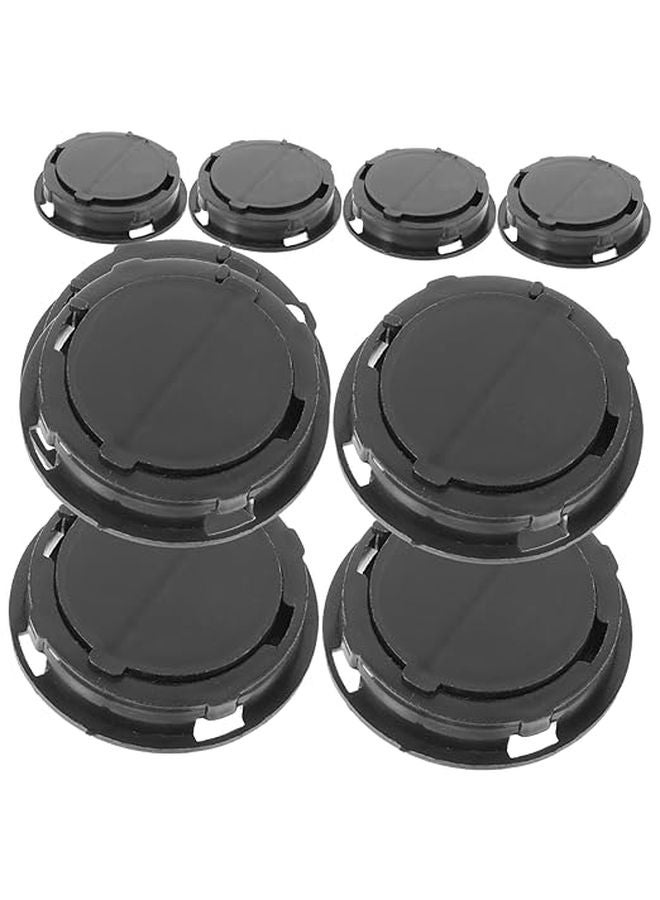 Black Piggy Bank Bottom Stoppers 20pcs Money Jar Plugs Plaster Doll Covers - Image 1
