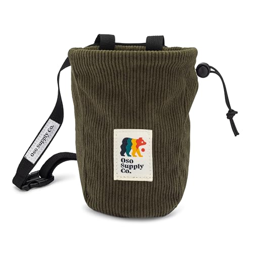 Oso Supply Co - Vintage Corduroy Chalk Bags (Forest Green) - Image 1