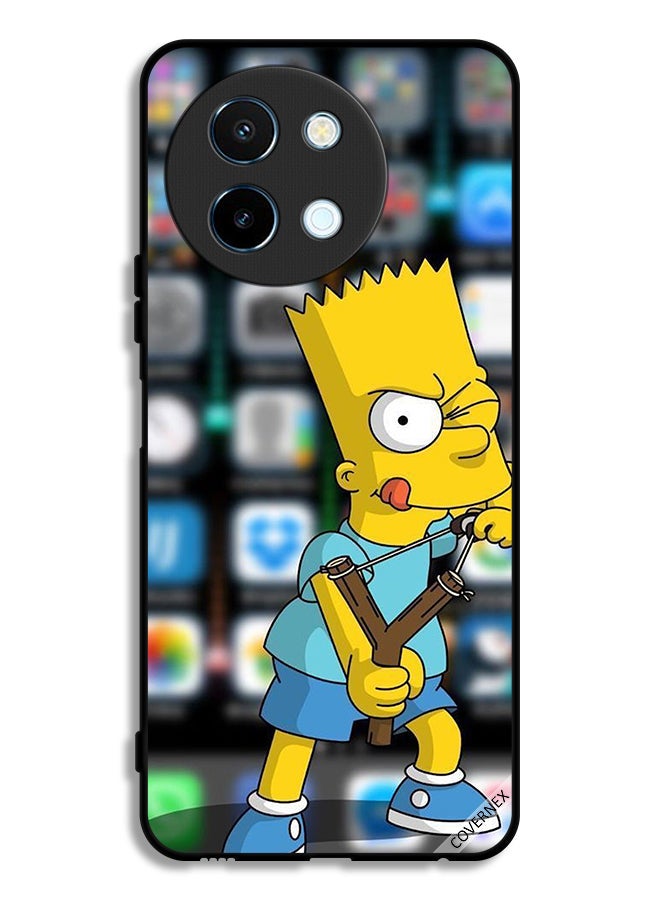 Covernex Vivo Y38 5G Protective Case Cover Angry Cartoon - Image 1