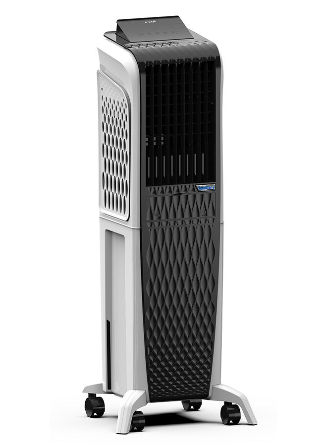 SYMPHONY Portable Tower Air Cooler For Home, Office with 3-Side Honeycomb Pads, Pop-Up Touchscreen, i-Pure Technology and Low Power Consumption, Black – 1-year Warranty 40 L Diet 3D 40i White/Black - Image 3