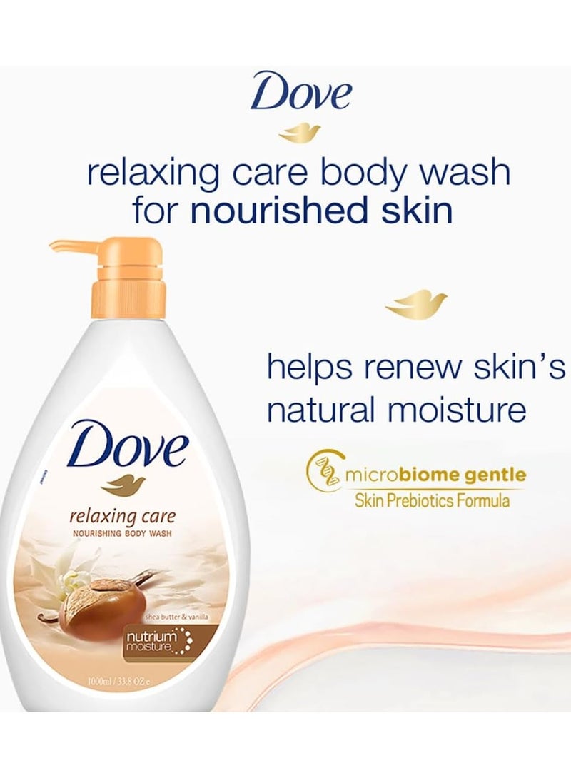 Dove Body Wash Shea Butter & Vanilla 1 L - Image 5