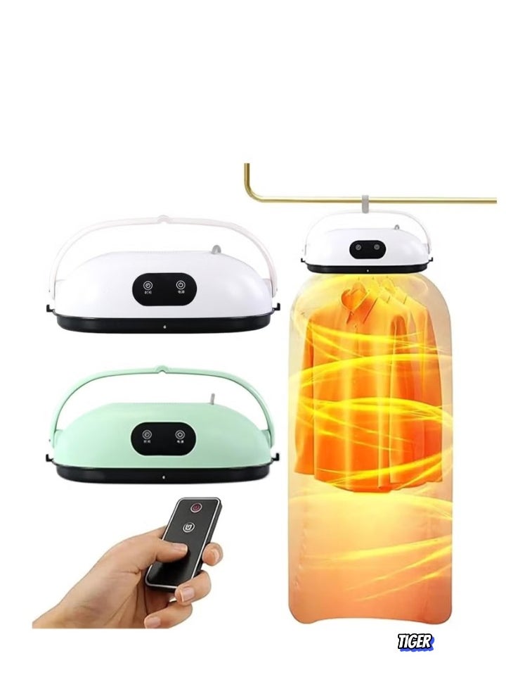 TIGER Portable Clothes Dryer Mini Dryer Machine – Upgraded Compact Design, Quick Drying (20min to 2H), Foldable for Easy Storage – Ideal for Small Spaces, Apartments, and Travel  - Image 1