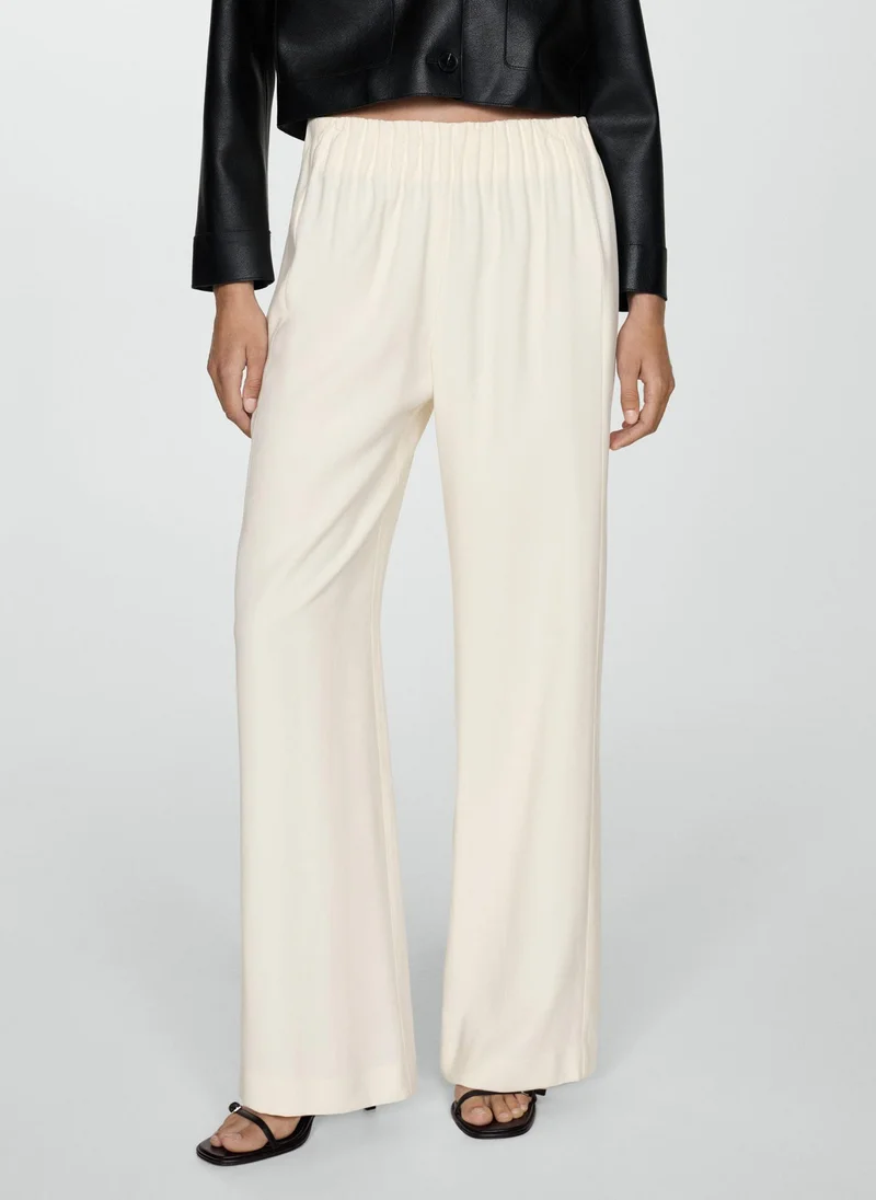 MANGO High Waist Pants