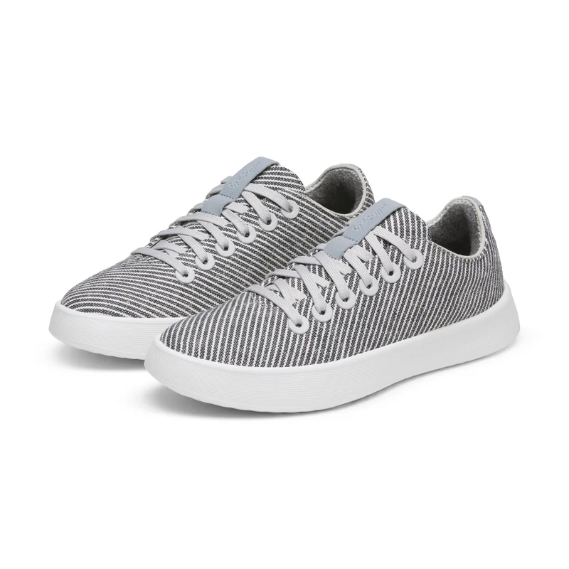 Allbirds  Men's Canvas Cruiser - Deep Navy Stripes (Blizzard Sole) for Men | Best Price UAE