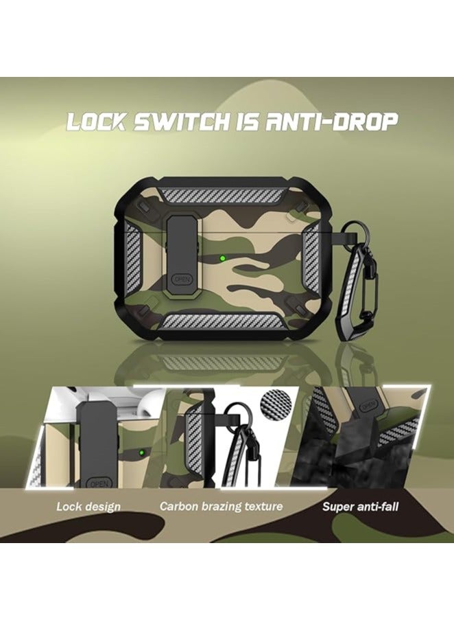 Airpods 4 Case, Airpods 4th Generads 4 2024 (Camouflage Green) - Image 3