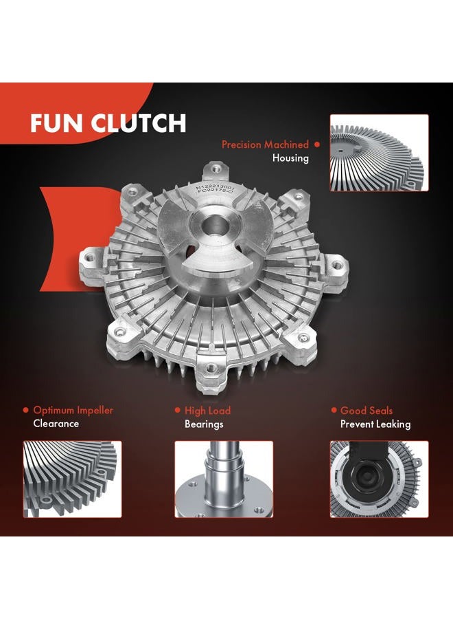 A-Premium Fan Clutch Replacement for Isuzu Pickup 1991-1994 Rodeo Trooper 3.1L - Image 3