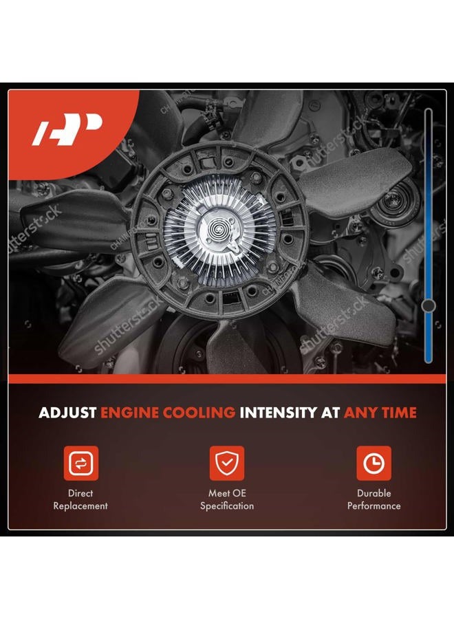 A-Premium Fan Clutch Replacement for Isuzu Pickup 1991-1994 Rodeo Trooper 3.1L - Image 2
