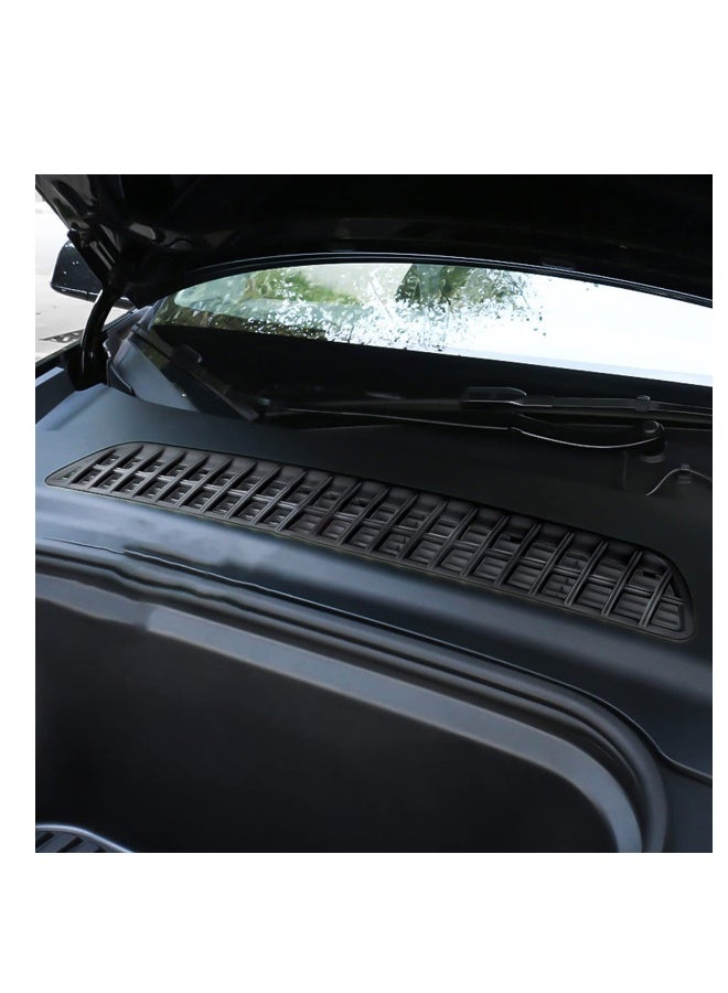 Air Intake Grille Grid Mesh For Tesla Model Y, Air Vent Cover Guard Replacement for Tesla Model Y Accessories, Suitable for 2024 2023 2022 Model Y (Black)