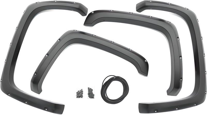 Bushwacker Forge Fender Flares 4pc Set for 2009-2014 Ford F-150 - Image 1