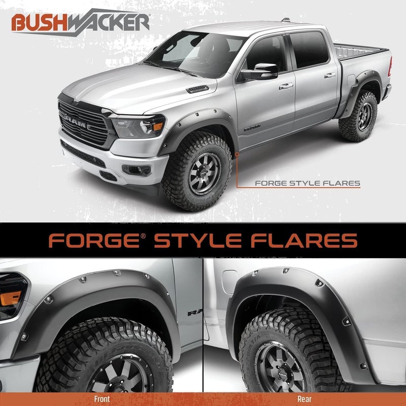 Bushwacker Forge Fender Flares 4pc Set for 2009-2014 Ford F-150 - Image 4