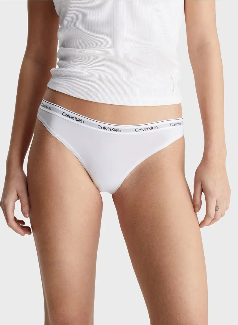 كالفن كلاين 3 Pack Logo Band Thong