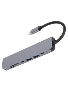 Generic USB C Hub, 7 in 1 Type C Adapter with USB C to HDMI,1Gbps Ethernet RJ45,100W Power Delivery,2 USB 3.0 Data Ports, SD/TF Card Readers, Compatible for MacBook Pro/Air, and More USB C Device  - Image 4