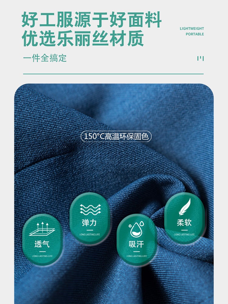 Property Cleaning Work Clothes Short-Sleeved Summer T-Shirt El Guest Room Sales Department Hospital Cleaner Cleaner Clothing - Image 3
