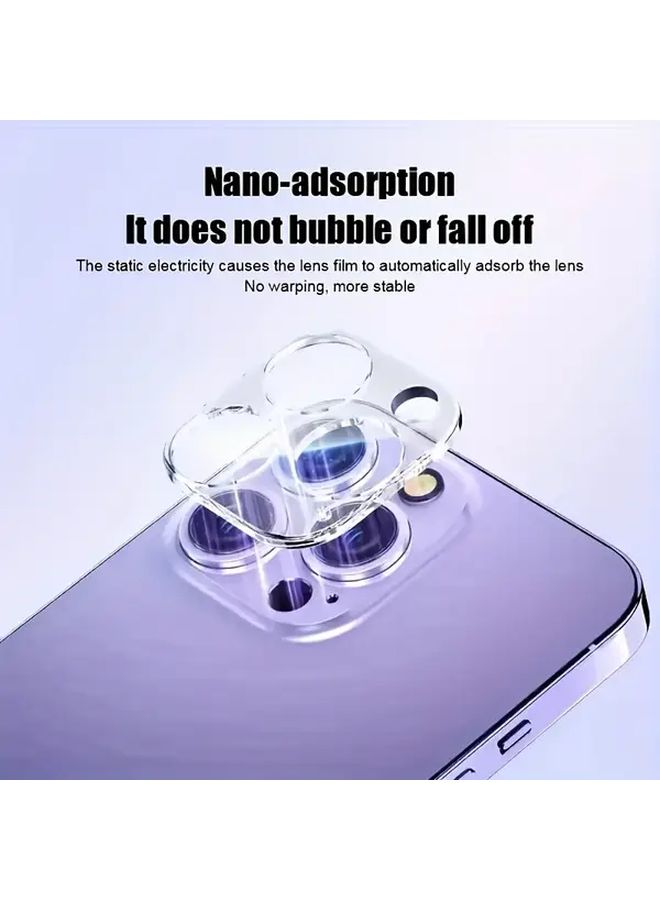 4 Piece Camera Lens Protector Film Compatible with Multiple iPhone Models - Image 4