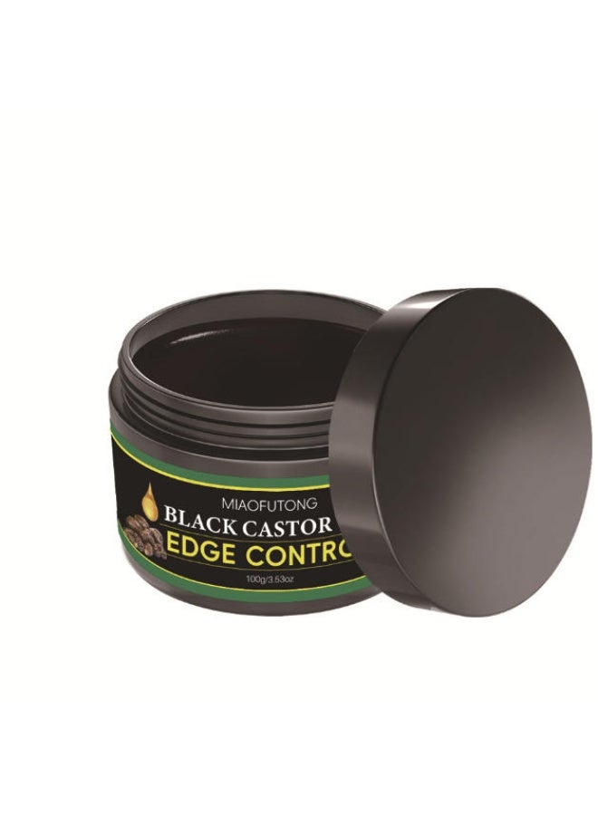 ميا أوف تونغ جل الشعر للتحكم في الحواف بزيت الخروع الأسود الطبيعي 100 مل - Image 5