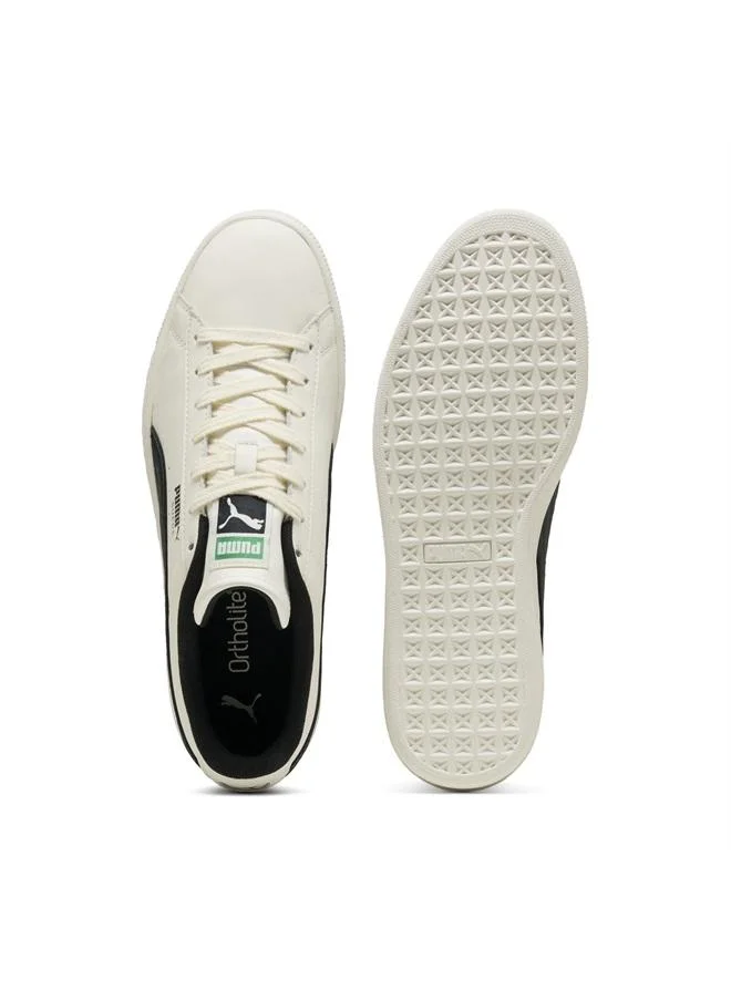 Puma Warm White-PUMA Black Suede Sneakers Unisex  | Best Price UAE