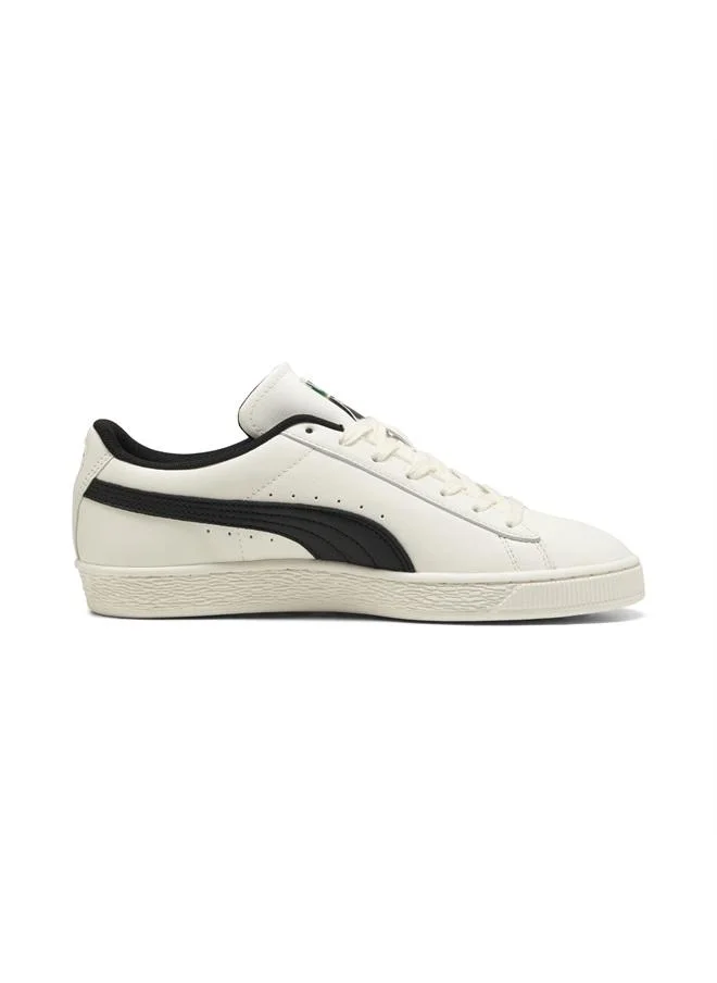 Puma Warm White-PUMA Black Suede Sneakers Unisex  | Best Price UAE