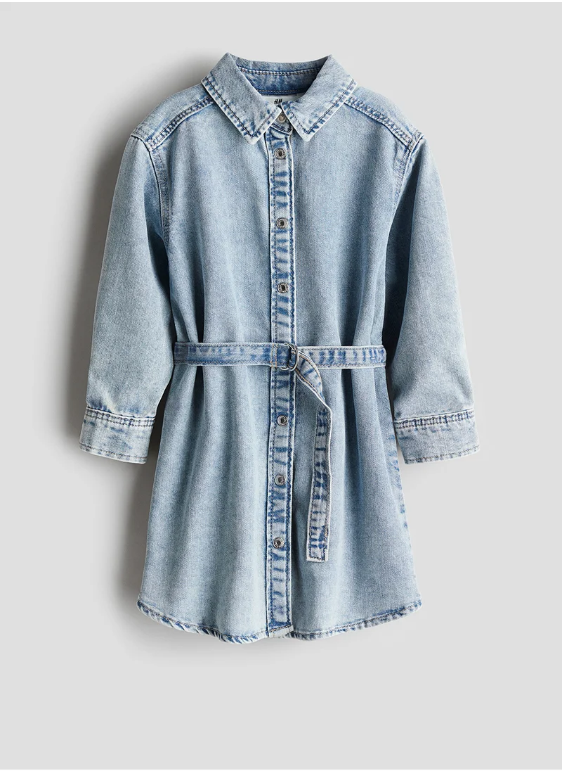 H&M Denim Shirt Dress