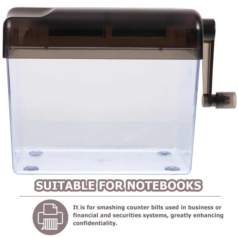 Manual Tabletop A6 Paper Shredder Handheld Desktop For Office Home School Document - Image 4