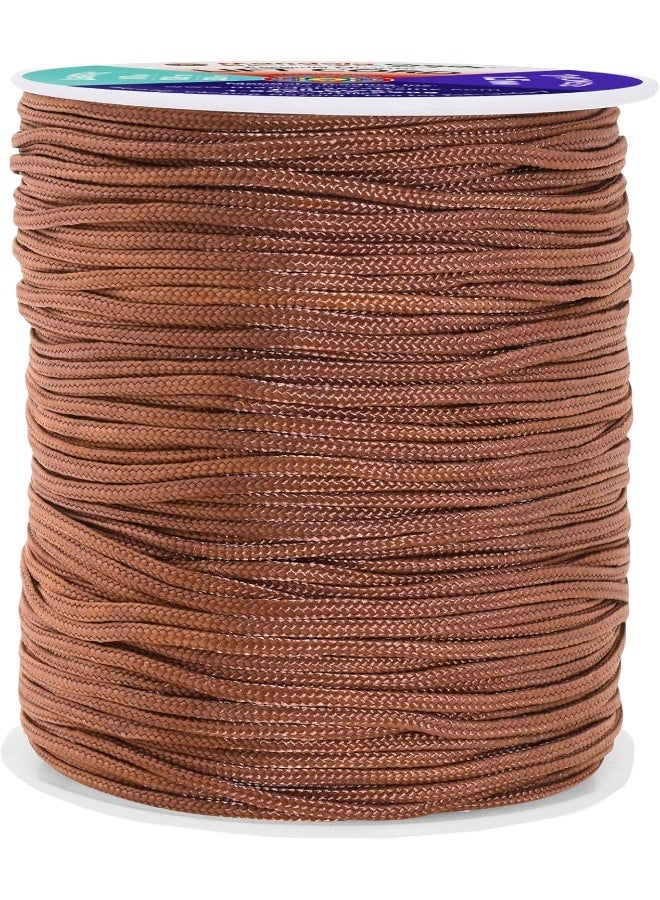Mandala Crafts 15mm Oak Blind Strings Lift Shade Cord  109 Yards Braided Nylon Cord for Roman Shades Curtain String and Blinds Repair or Replacement - Image 4