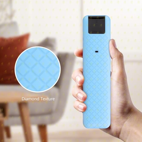 RAYA Silicone Remote Cover Compatible with 2025 LG AI TV QNED 8AA / 8CA Smart TV Remote Case with Lanyard (Blue) - Image 5