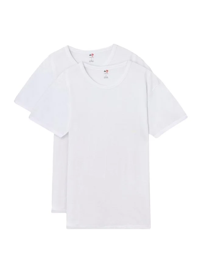 dagi 2 Pack Undershirt Crew Neck Supreme Underwear