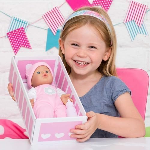 Adora   Exclusive Sweet Babies Collection  11  Soft And Cuddly Girl Baby Doll | Machine Washable  Birthday Gift For Ages 1+ - Baby Blossom  Pink/White - Image 3
