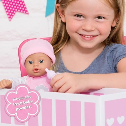 Adora   Exclusive Sweet Babies Collection  11  Soft And Cuddly Girl Baby Doll | Machine Washable  Birthday Gift For Ages 1+ - Baby Blossom  Pink/White - Image 2