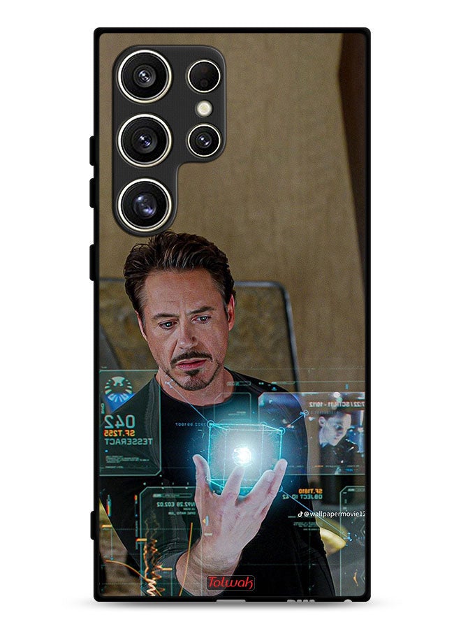 Tolwak Samsung Galaxy S24 Ultra 5G Protective Case Cover Iron Man - Image 1