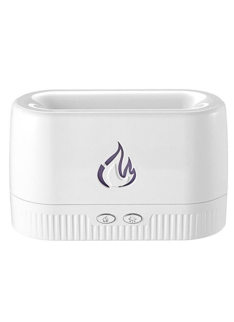 USB Essential Oil Diffuser Simulation Flame Ultrasonic Humidifier Home Office Air Freshener Fragrance Sooth Sleep Atomizer
