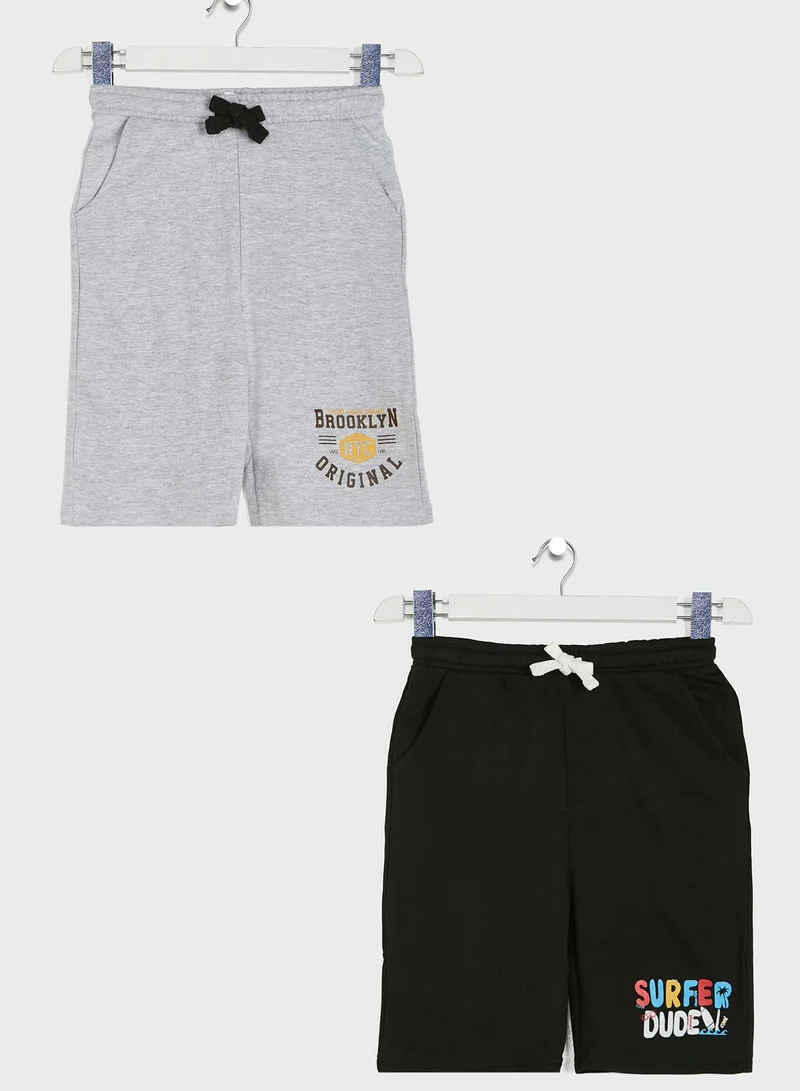 Pinata Printed Shorts Pack Of 2