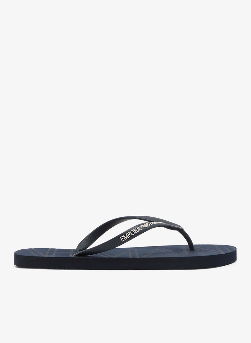 EMPORIO ARMANI Casual Slogan Flip Flops - Image 2
