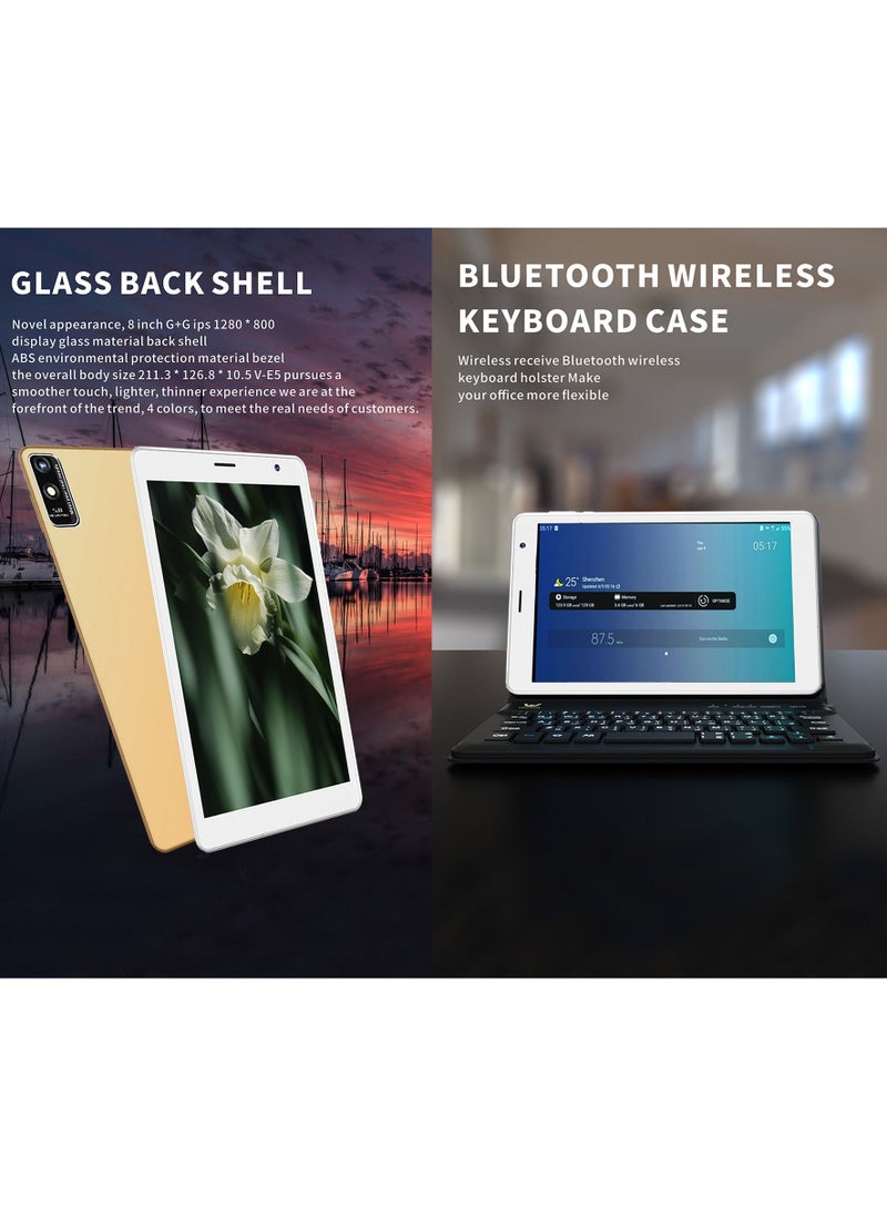 فيكوشا جهاز كمبيوتر لوحي ذكي يعمل بنظام Android للأطفال مقاس 8 بوصات IPS مزود بلوحة مفاتيح Bluetooth - Image 3